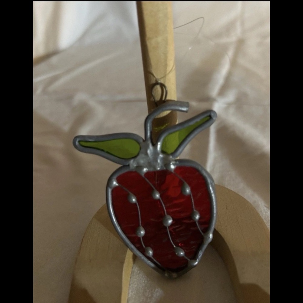 Stained Glass Insect and Nature Ornaments, set of 8 - Picture 6 of 7
